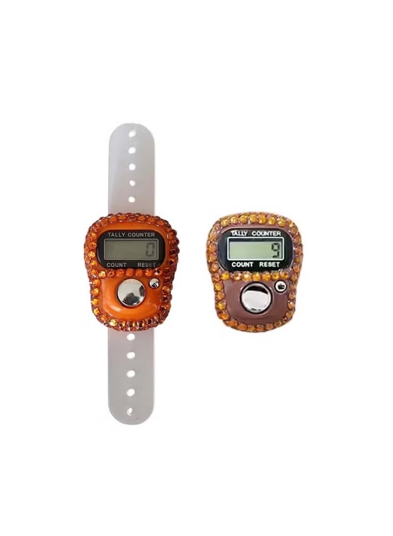 Huitich Islamic Digital Tasbeeh Counter & Madina Keychain Gift Set – Assorted Colours  - Image 5