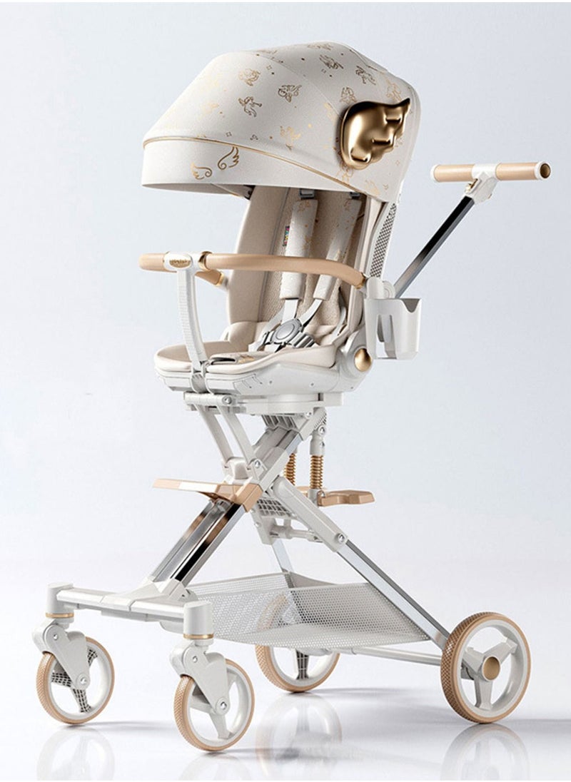 GT-Wheel Lightweight Stroller with Aluminum Frame Infant Stroller for Newborn Babies Premium Quality fold Reversible  - Image 1
