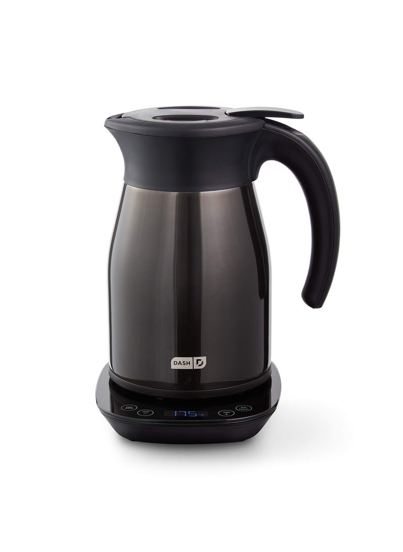 Dash Dash Insulated Electric Kettle Cordless Hot Water Kettle  Black Stainless Steel 57oz17L 