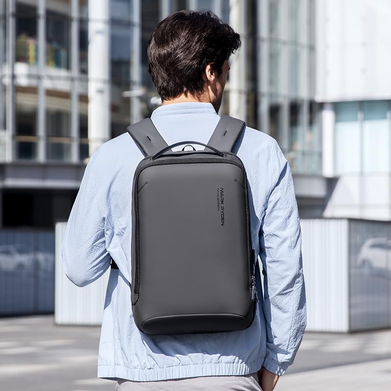 MARK RYDEN Slim Laptop Backpack for Men, High Tech Backpack with Scratch Resistant Shell and USB Charging Port, Waterproof Business Backpack Ideal for Working, Commuting, Daily (20L for 15.6" Laptop) - Image 5