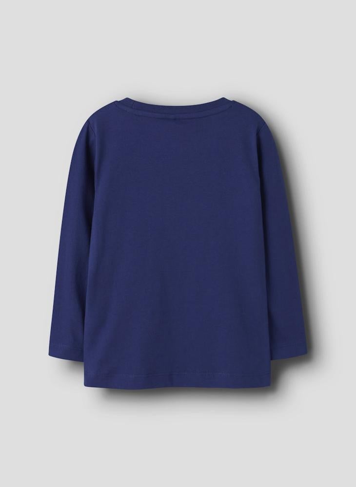 NAME IT Kids Printed Crew Neck T-Shirt - Image 2