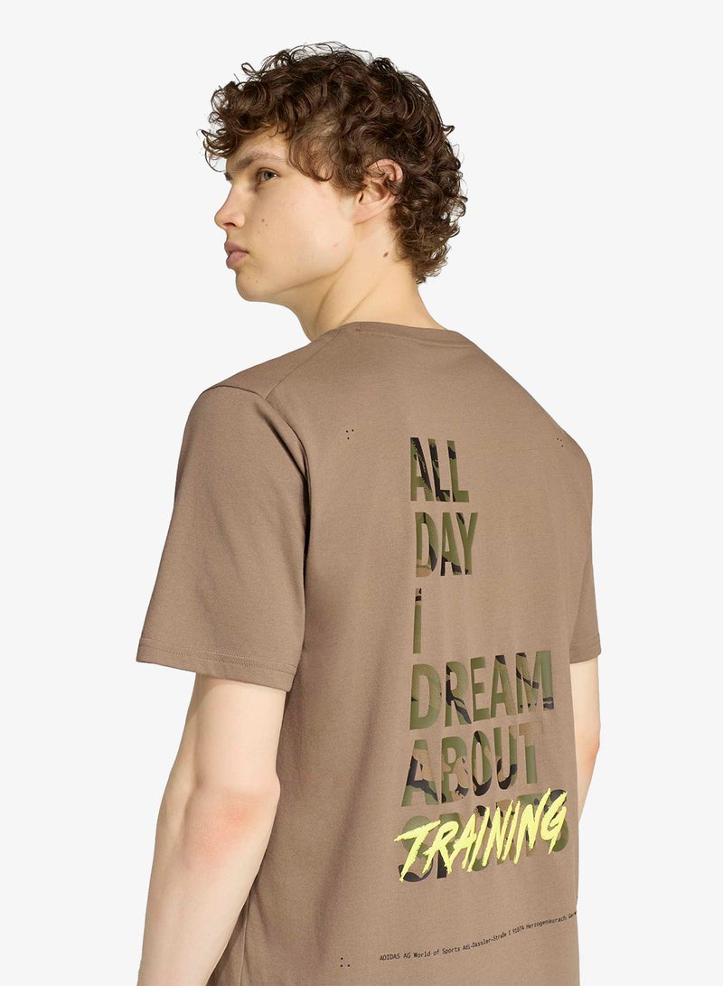 Adidas Climacool Camo Training Graphic T-Shirt - Image 4