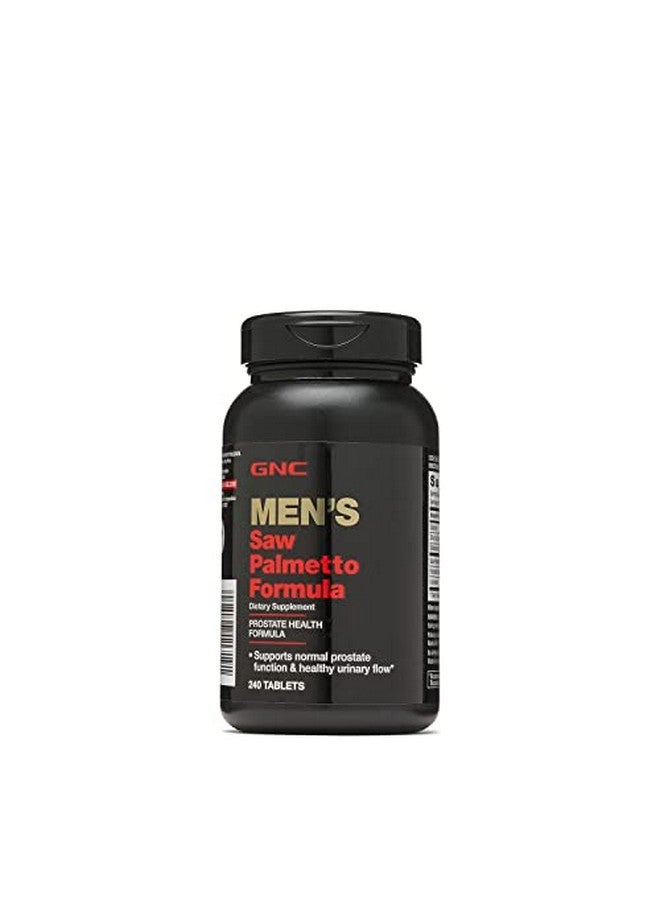 GNC أقراص Saw Palmetto Formula للرجال، 240 قرصًا، تدعم وظيفة البروستاتا الطبيعية - Image 1