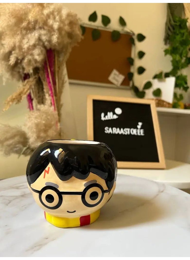 Harry Potter porcelain mug, a "wonderful" mug for hot drinks (for pampering and elegance) - Image 1