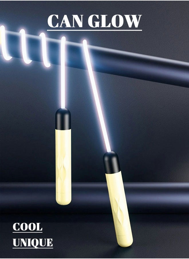 GROIC Jump Rope with LED Light, Skipping Rope for Women Teenagers Children Trainer, Length Adjustable, Indoor Outdoor Portable Interesting Jump Rope for Workout Fitness Gifts and Fun  - Image 5