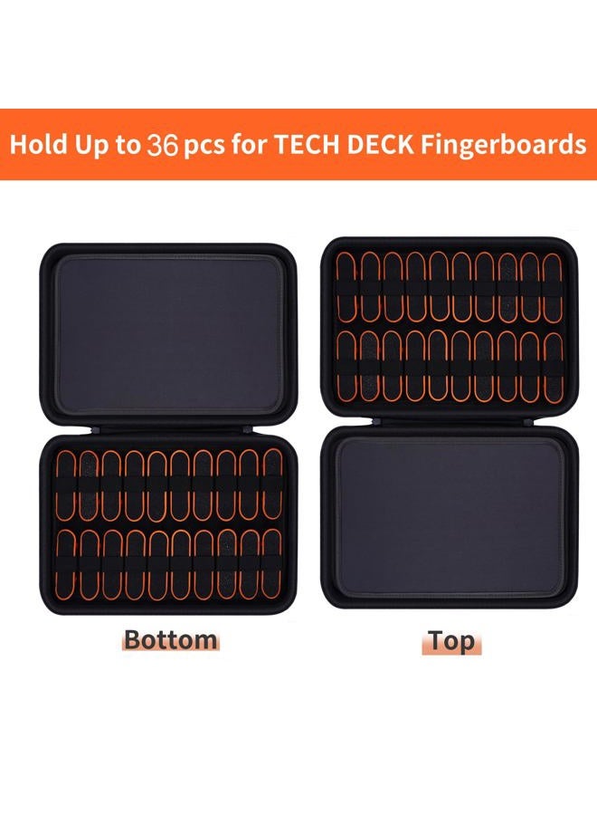 HESPLUS Case for TECH Deck Ultra DLX Fingerboard, Black, 13.5 x 9.5 x 2.8 inches, Modern - Image 4
