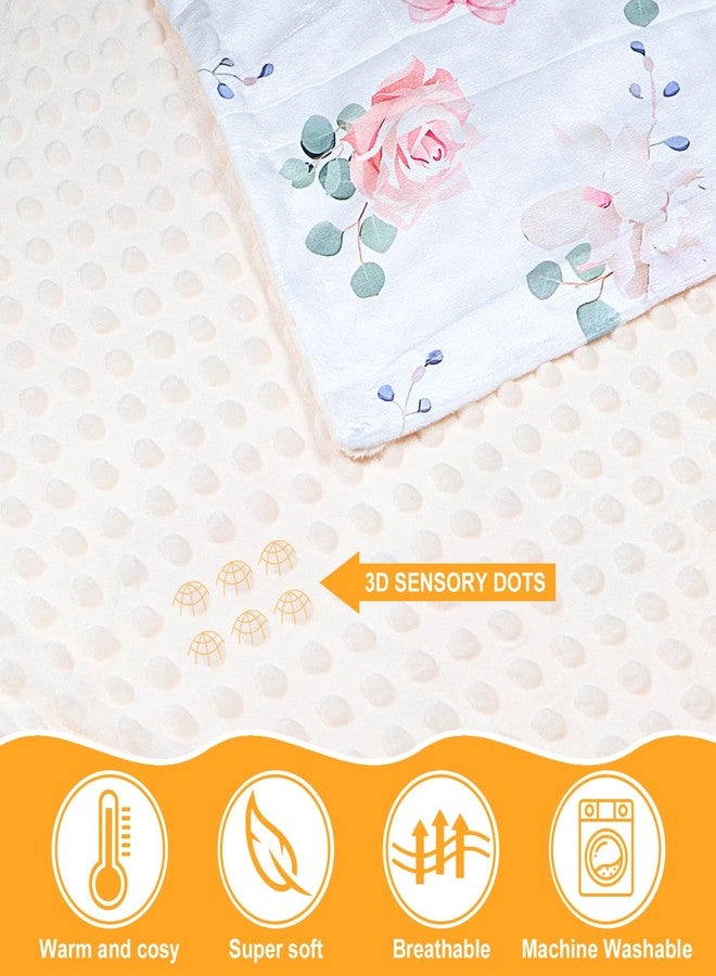 Finphoon Floral Car Seat Cover Baby Girl, Soft Breathable Infant Car Seat Covers, Girl Baby Car Seat Covers, Skin-Friendly Sunscreen Nursing Stroller Cover 30" x 40" - Image 3