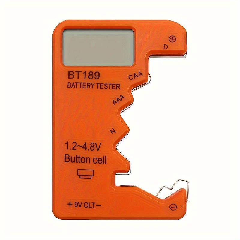 جهاز اختبار البطاريات بشاشة LCD - مقياس جهد وسعة محمول - Image 5