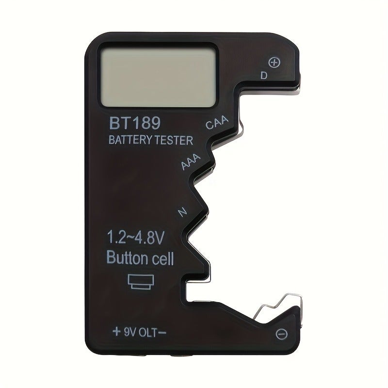 جهاز اختبار البطاريات بشاشة LCD - مقياس جهد وسعة محمول - Image 4