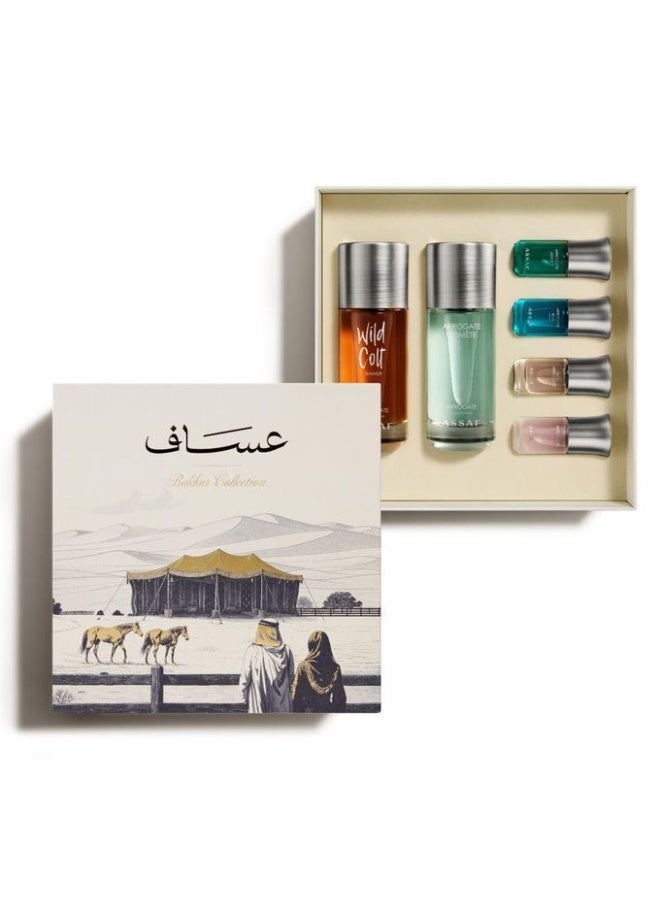 ASSAF Luxury Bukhoor Collection, Premium Arabian Fragrance Gift Set - Image 1