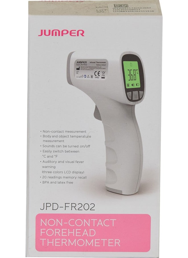 jumper Non-Contact Thermometer Infrared Body and Forehead Thermometer with Battery JPD-FR202  - Image 2