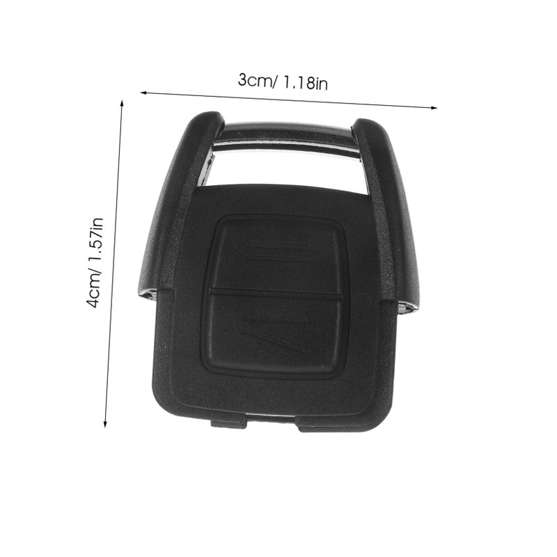 Premium Replacement Remote Key Shell Case Cover Black Easy Installation No Electronics - Image 3