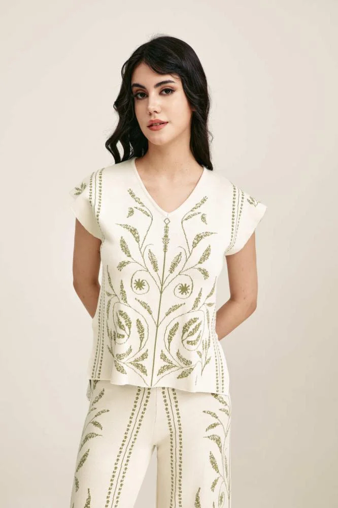 Tenda Floral Print Blouse Multicolor