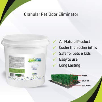 BioFill BioTurf Granular Turf Infill – Yard Odor Eliminator for Artificial Grass & Dog Runs – Natural Turf Deodorizer for Pet Urine & Feces Neutralizer – Safe for Kids & Pets – 5 Gallon Pail - Image 5