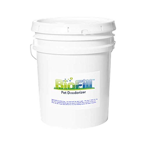 BioFill BioTurf Granular Turf Infill – Yard Odor Eliminator for Artificial Grass & Dog Runs – Natural Turf Deodorizer for Pet Urine & Feces Neutralizer – Safe for Kids & Pets – 5 Gallon Pail - Image 1