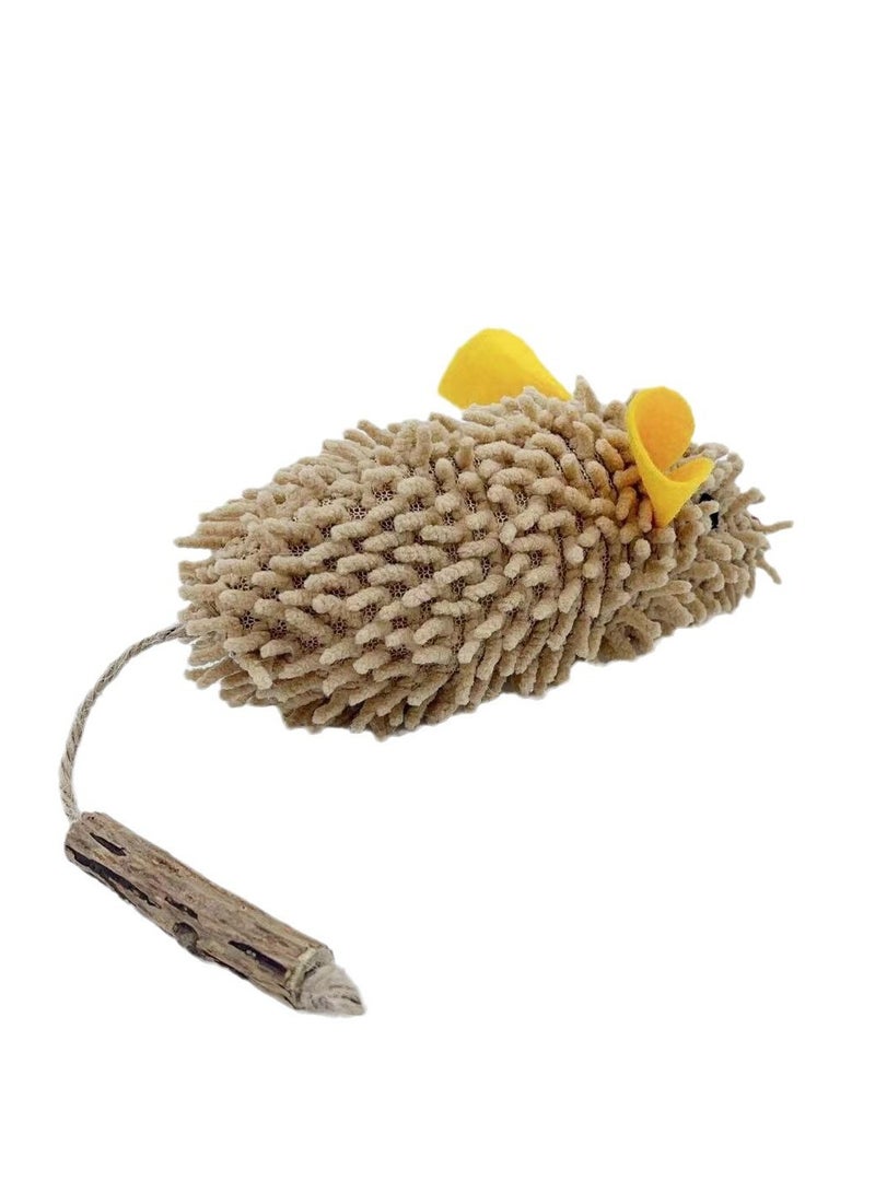 Goolsky Cute Cartoon Handmade Plush Mouse Catnip Toy – Hot-Selling Must-Have for Cats' Happiness & Self-Entertainment - Image 3