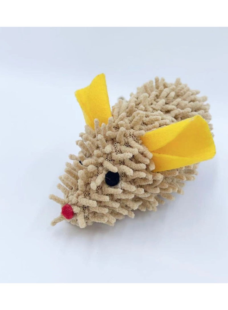 Goolsky Cute Cartoon Handmade Plush Mouse Catnip Toy – Hot-Selling Must-Have for Cats' Happiness & Self-Entertainment - Image 4