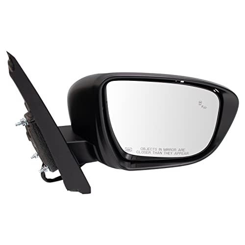 TRQ Driver & Passenger Side Mirror Set Power with Heat Compatible with 2022 Nissan Frontier NI1320339 NI1321339 - Image 4