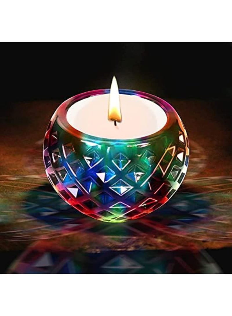 Luckam Silicone Candles Holders Resin Mold, Wedding Centerpiece, Votive Bowl Candleholders, Epoxy Casting Mold for DIY Jewelry Box, Home Table Decorations - Image 2