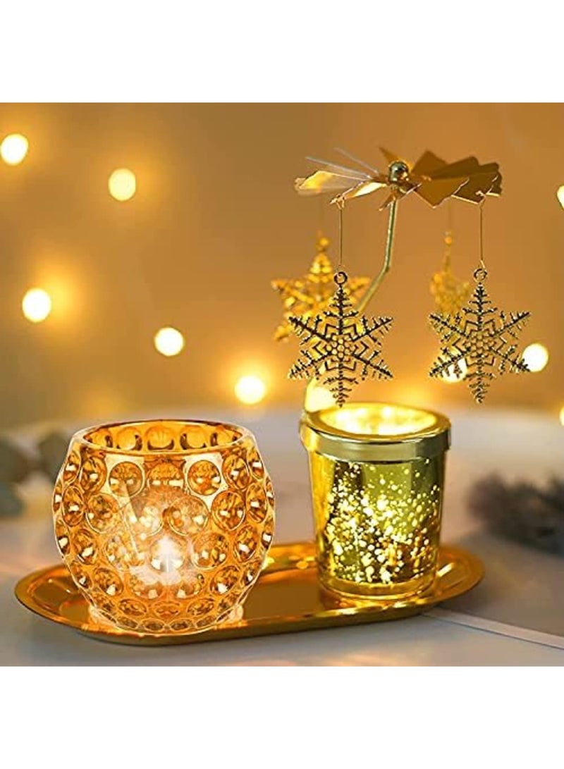 Luckam Silicone Candles Holders Resin Mold, Wedding Centerpiece, Votive Bowl Candleholders, Epoxy Casting Mold for DIY Jewelry Box, Home Table Decorations - Image 4