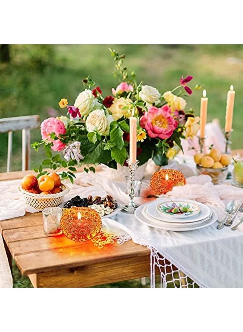 Luckam Silicone Candles Holders Resin Mold, Wedding Centerpiece, Votive Bowl Candleholders, Epoxy Casting Mold for DIY Jewelry Box, Home Table Decorations - Image 5