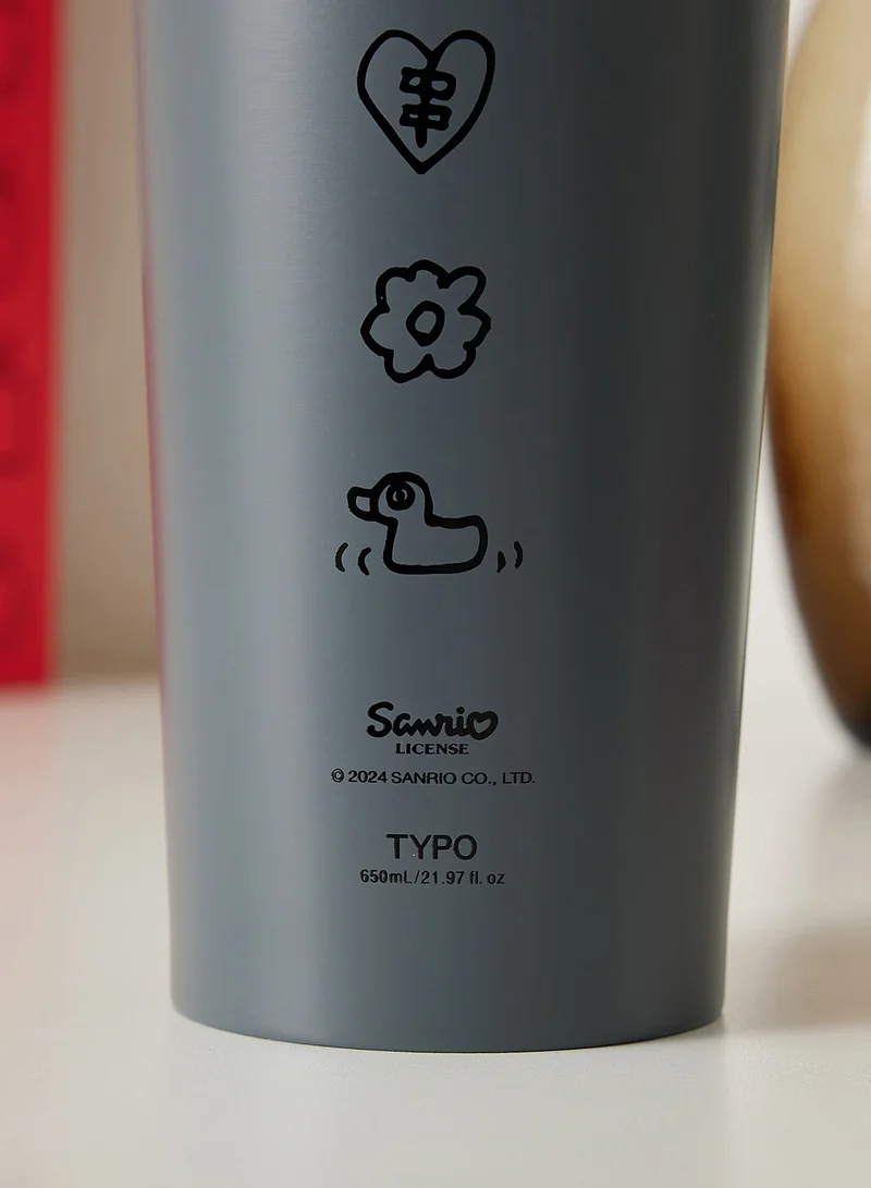 Typo Space Collab Metal Smoothie Cup Lcn San Bad Badtz-Maru