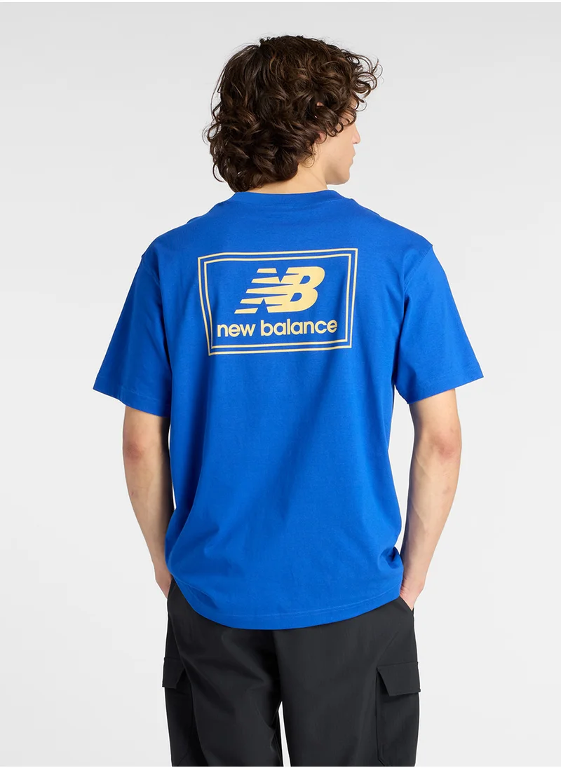 نيو بالانس Woven Label T-Shirt