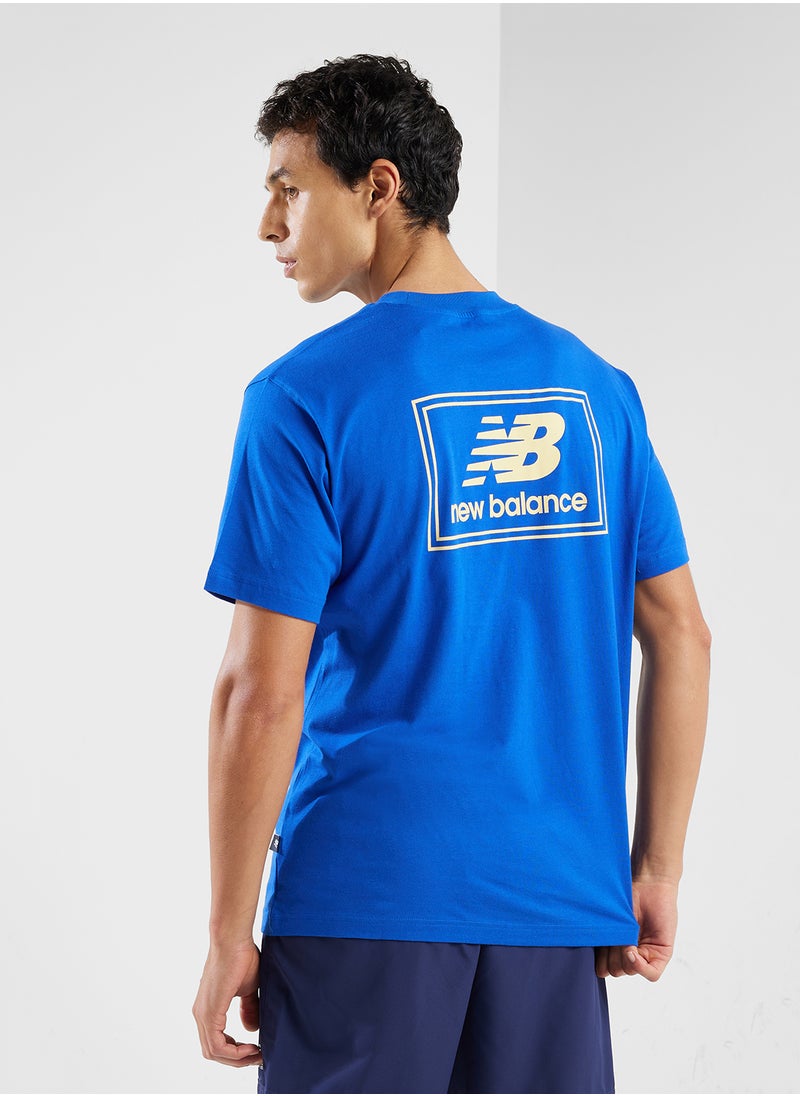New Balance Woven Label T-Shirt  - Image 2