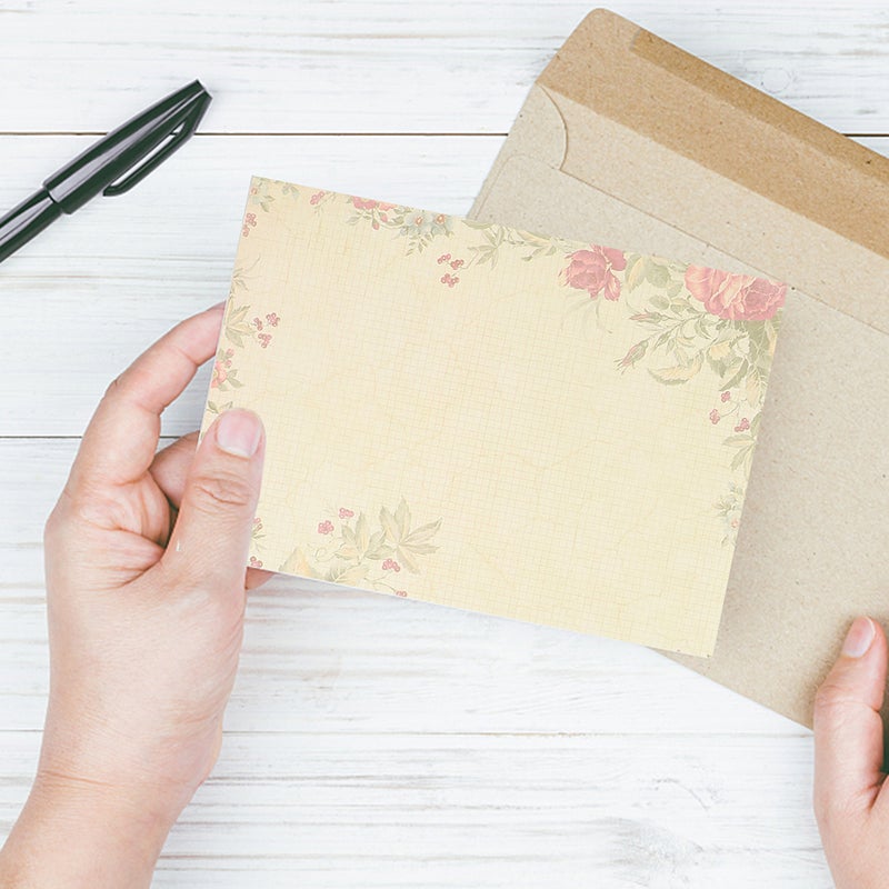 Adorable Letter Paper, Ideal for Composing Love Notes and Greetings, Elegant Design - Image 3