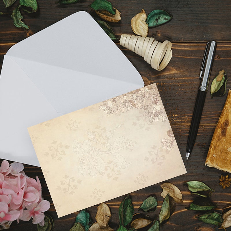 Adorable Letter Paper, Ideal for Composing Love Notes and Greetings, Elegant Design - Image 5