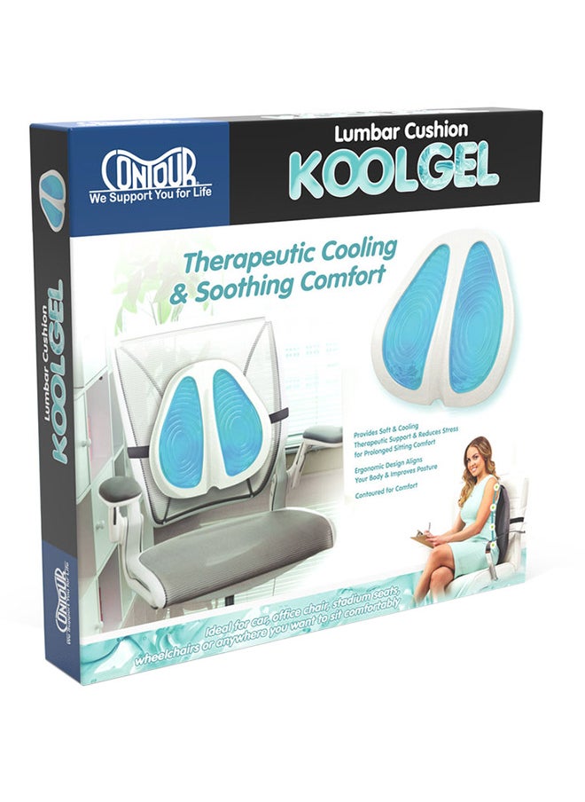 Contours - Lumbar Koolgel Cushion  Cooling & Soothing Comfort - Image 1