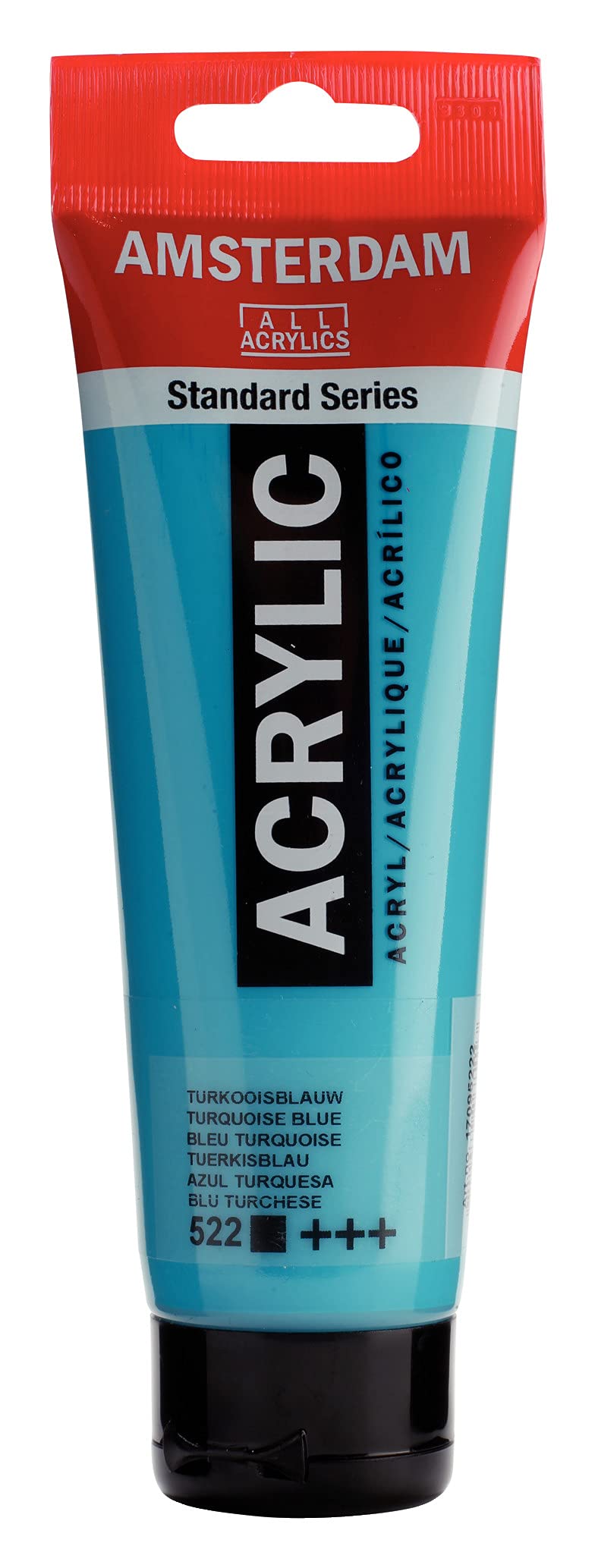 Amsterdam Standard Series Acrylic Tube 120ml Turquoise Blue 522 (17095222) - Image 3