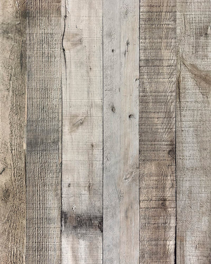 Livebor Light Gray Wood Contact Paper Peel and Stick Wallpaper 17.7”x 120” Wood Wallpaper Peel and Stick Shiplap Contact Paper Wood Plank Self Adhesive Wallpaper Distressed Wood Wall Paper - Image 1
