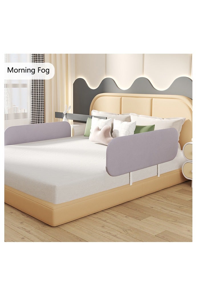 صحراء الواحة سياج أمان قابل للطي للأطفال، حاجز حماية لسرير الطفل، حاجز حماية مضاد للتصادم، حاجز قابل للتعديل بجانب السرير (قطعة واحدة) - Image 1