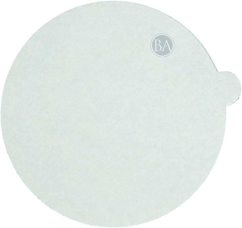 Benchmark Abrasives 5" Premium Ceramic Purple No Hole PSA Discs with Tab, Self Adhesive Random Orbital Sander Discs for Sanding Polishing on Metal Wood Fiberglass (50 Pack) - 120 Grit - Image 3