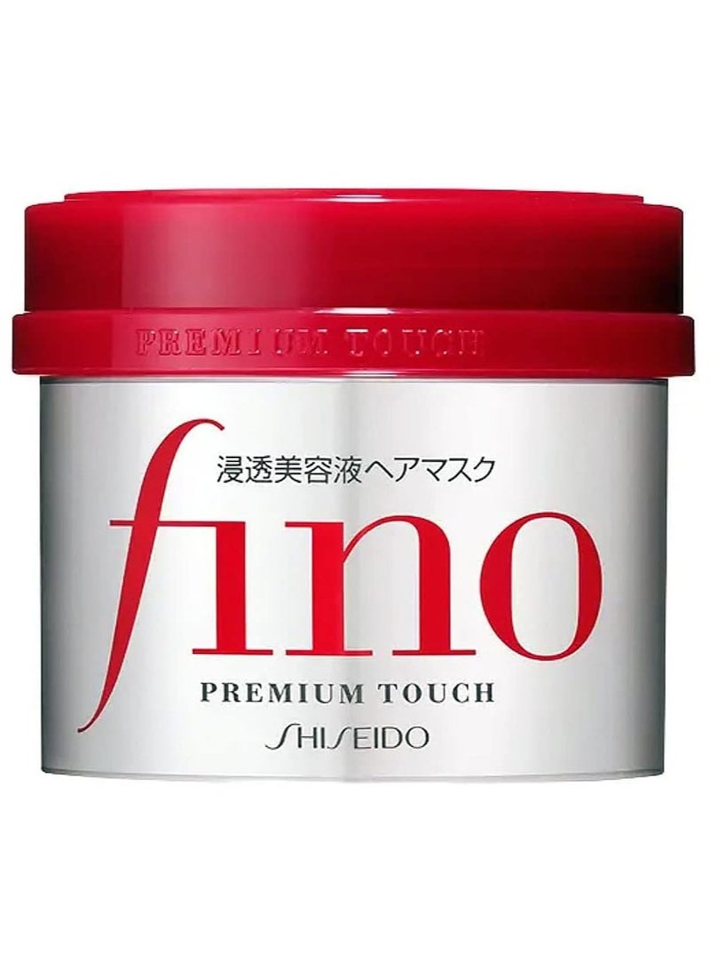 Fino Shiseido Vino Premium Touch Nutrition Essence Hair Treatment Mask, 230g (2 Pieces) Original - Image 2