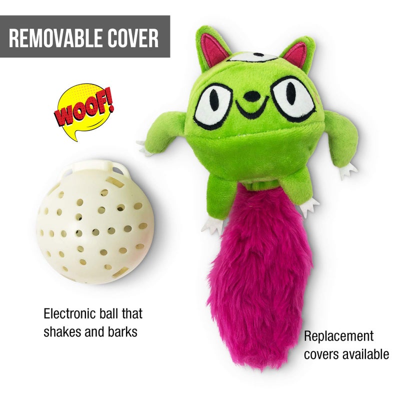 Hyper Pet Doggie Pal Monster Interactive Plush Dog Toys - Wiggles, Vibrates, and Barks, Durable Dog Toys for Boredom and Mental Stimulation for All Breed Sizes - Image 5