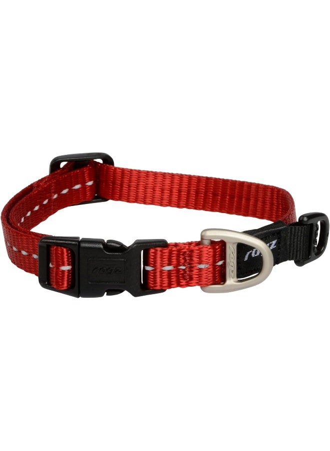 Rogz طوق روجز يوتيليتي بخياطة عاكسة - أحمر س - Image 1