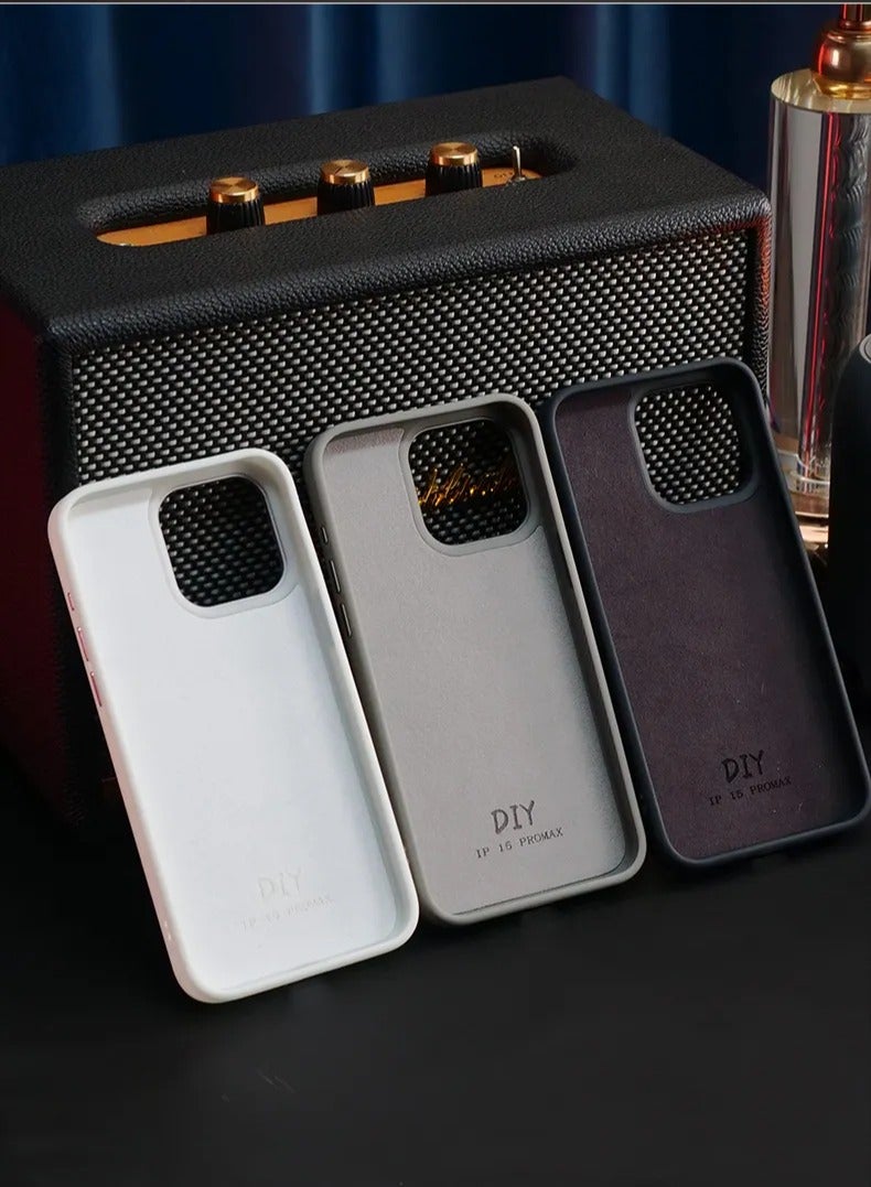 NFC INK Smart Screen Phone Case for iphone 15 pro max - Blue - Image 5