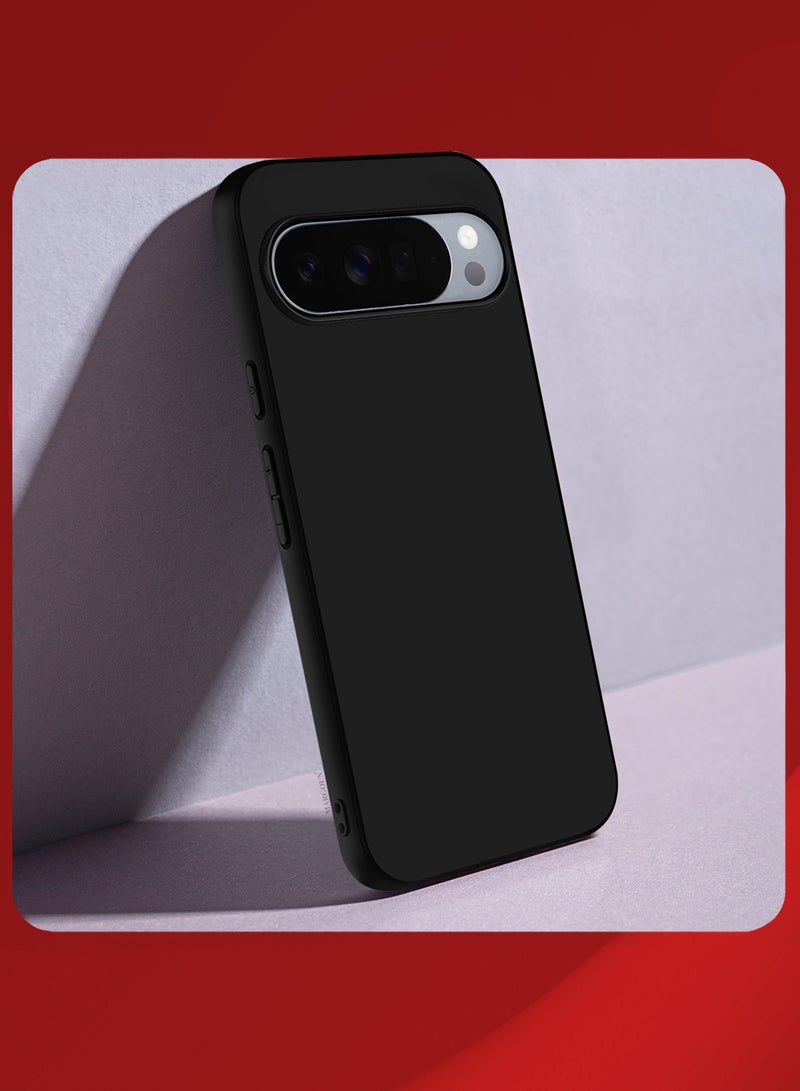Ultra Protective Hard Silicone Case for Pixel 10 Pro - Shock-Absorbtion - Black - Image 2
