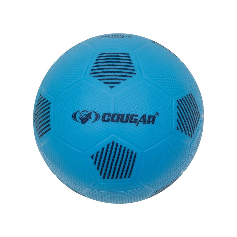 Cougar Funball, Home Play for Kids Size 5, Soft Soccer Ball with Needle (PVC, Assorted) - Image 1