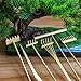 BangBangDa Mini Zen Garden Rake Set 6PCS Premium Natural Bamboo Sand Rakes with Gift Box Zen Garden Tools Kit Accessories Japan Zen Gift Stylus for Meditation Sand Art - Image 3