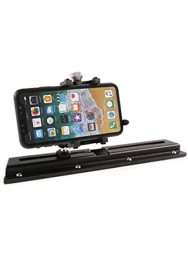 erorex - Dashboard Car Phone Holder Mount For Bmw 3 Series E90 Without Navigation 2007 2010 Multifunctional Dash Panel Track Practical Mobile Phone Navigation Stand Compatible With E90 Alloy - Image 1