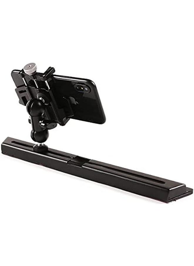erorex - Dashboard Car Phone Holder Mount For Bmw 3 Series E90 Without Navigation 2007 2010 Multifunctional Dash Panel Track Practical Mobile Phone Navigation Stand Compatible With E90 Alloy - Image 1