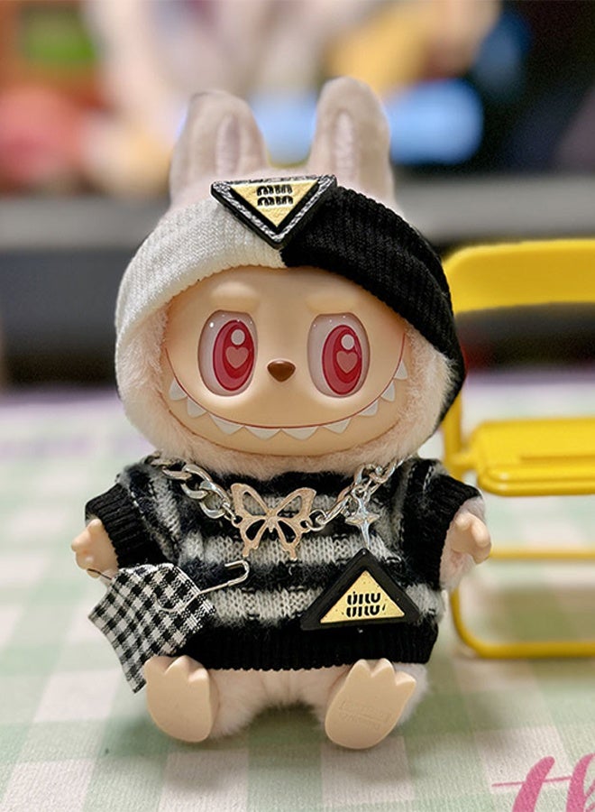 17cm Clothes for Doll - Trendy Outfit Set for 17cm Dolls, Fashionable Doll Accessories for Play, Display & Collectors, for Kids & Doll Enthusiasts