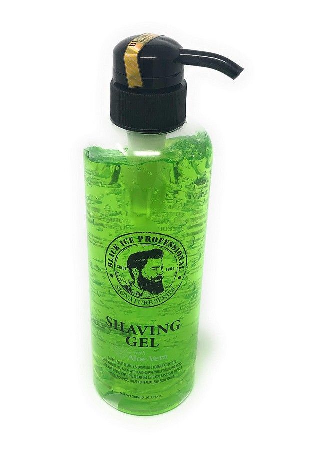 Black Ice Professional Shaving Gel with Aloe Vera 169 Fl oz - Image 2