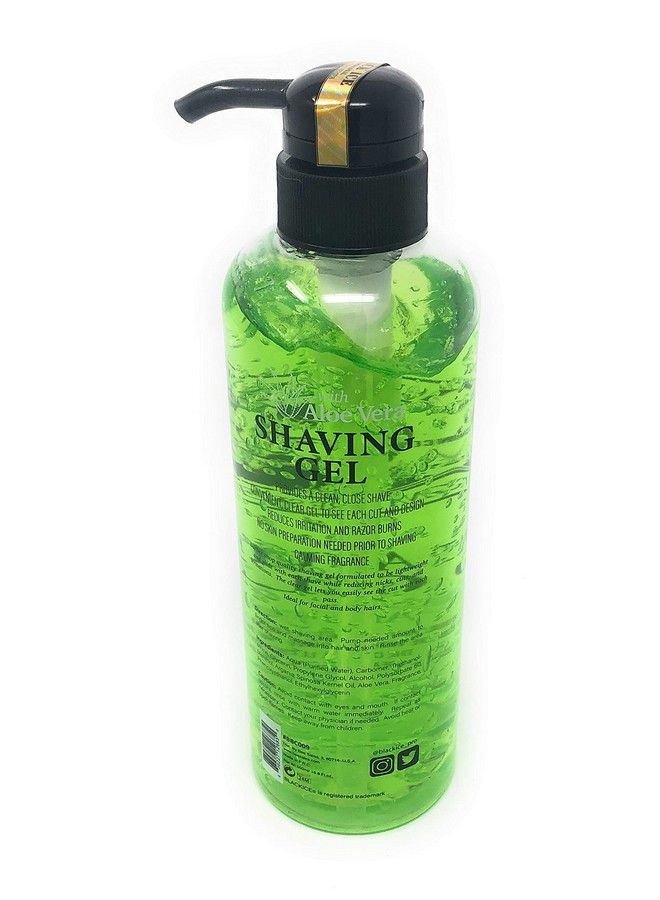 Black Ice Professional Shaving Gel with Aloe Vera 169 Fl oz - Image 3