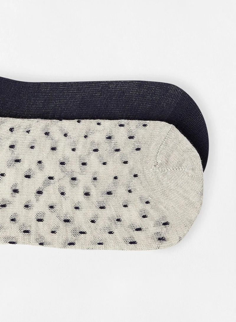 MANGO Youth Dotted Socks