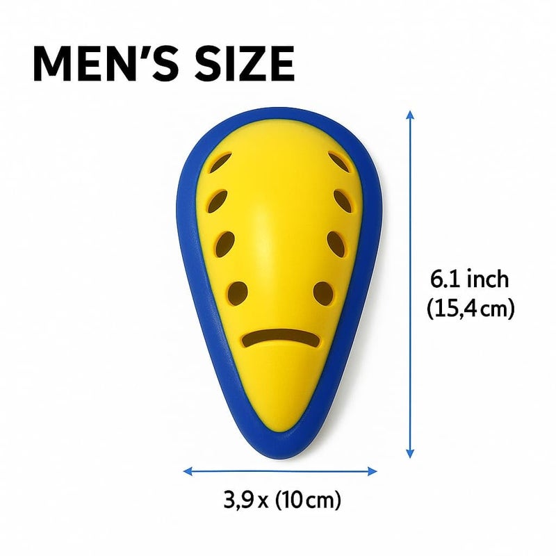 AARMAX Abdominal Guard Professional with Adjustable Velcro Straps (Extra Rubber Padding) (Youth) - Image 4