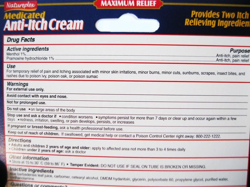 Natureplex Maximum Relief Medicated Anti-Itch Cream 12 Pack - Image 5